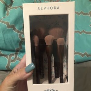 Sephora Rose Brush set brand new